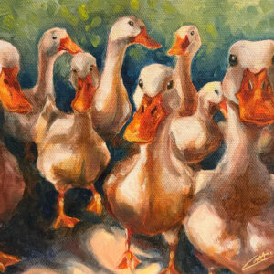 Lucky Ducks Print