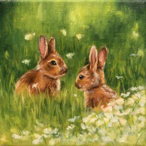 Bunnies in a Field, 2026