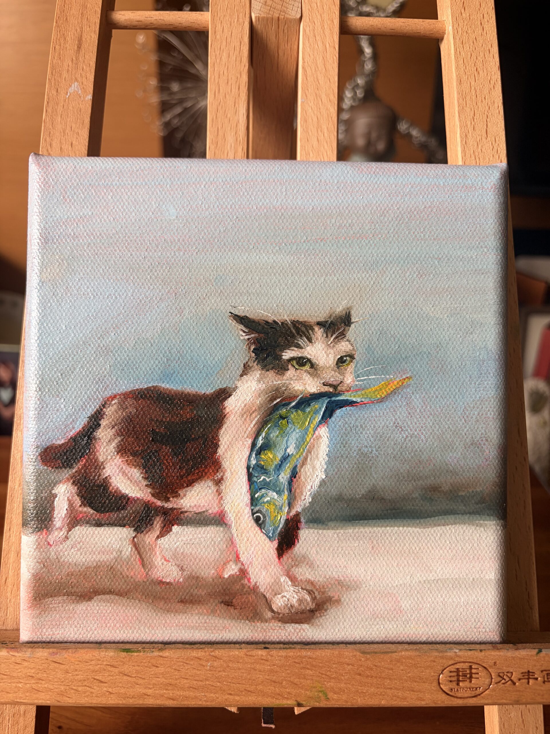 zSOLD: Cat with Fish, 2026 - Image 2