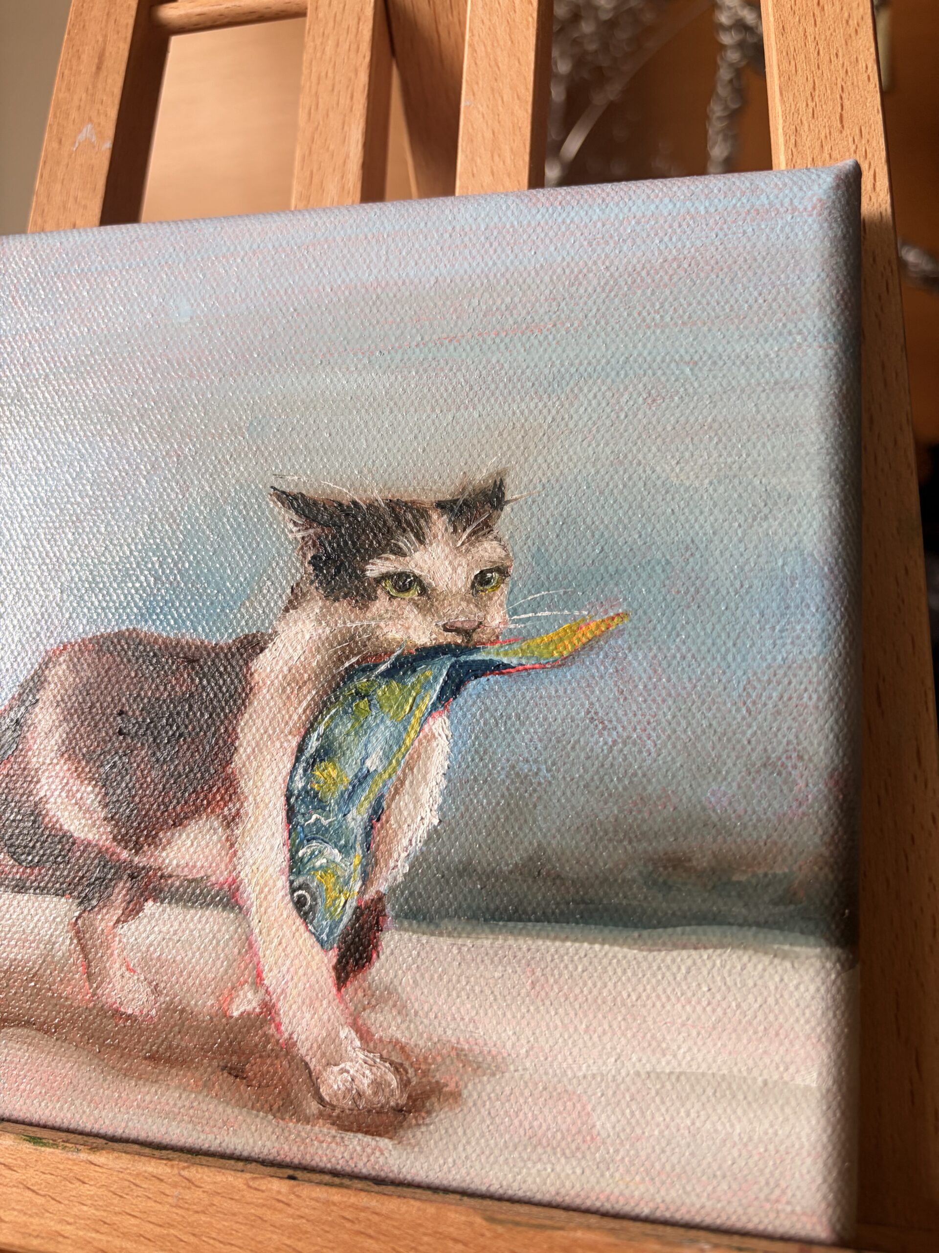 zSOLD: Cat with Fish, 2026 - Image 3